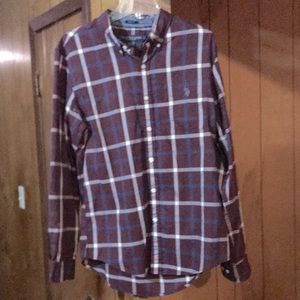 Men button up dress shirt